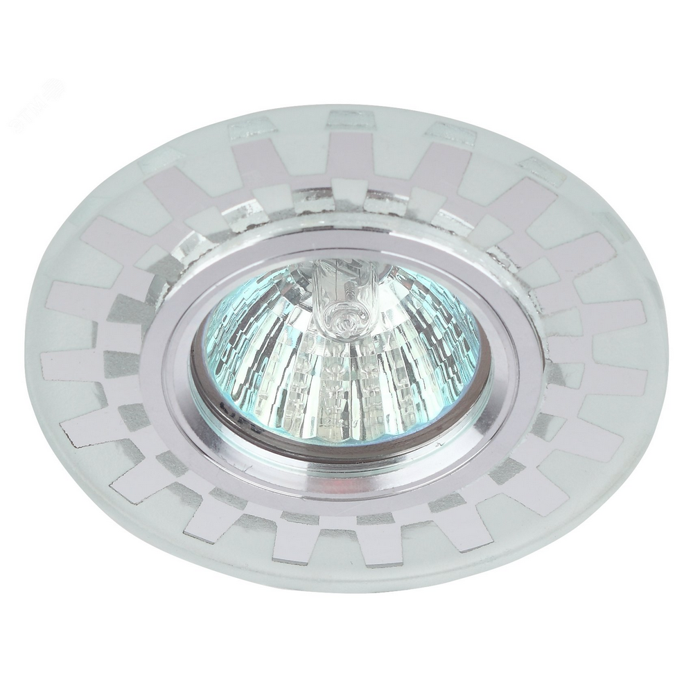 Светильник cо светодиодной подсветкой ЭРА DK LD47 SL 13 Вт, точечный, цоколь GU5.3, тип лампы LED/КГМ, декоративный, цветовая температура - 4000 K, IP20, цвет свечения - белый, цвет светильника - зеркальный